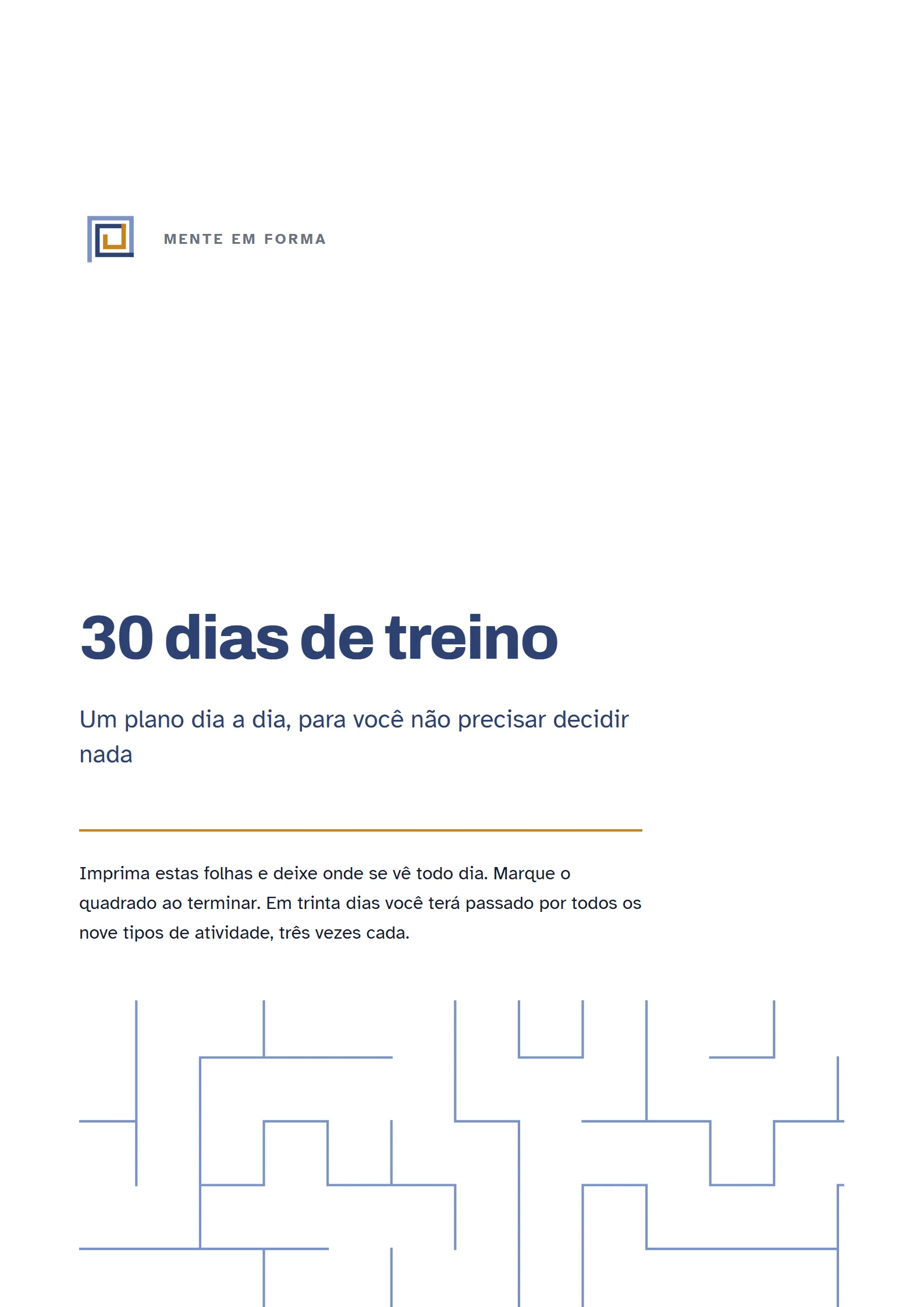 Capa do bônus Calendário de 30 Dias